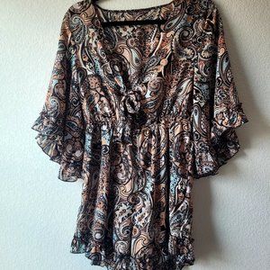 Paisley romper
